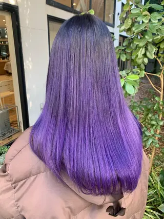 ロング カラー ビューティー　クララ所属・🌈miu miu hair✂️💕のヘアスタイル