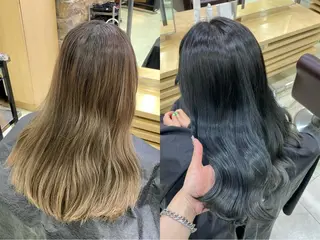 ロング カラー 【 ネイリスト&アイ リスト】キヨカのネイルデザイン