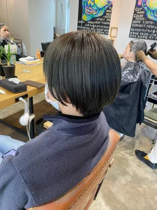 ショート 小日向 沙織のヘアスタイル
