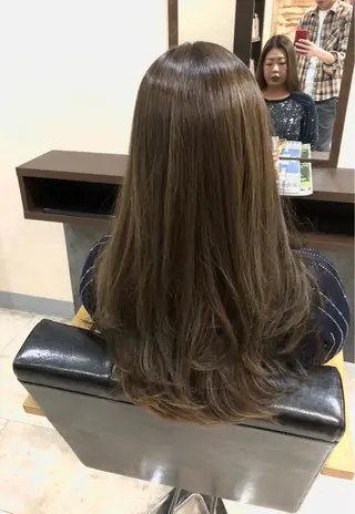 セミロング パーマ指名1位✨ 針尾　完のヘアスタイル