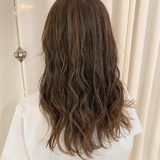 ロング カラー 髪質改善色素改善特化 keiのヘアスタイル