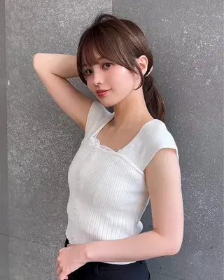 ミディアム カラー 【美髪矯正】 吉村　清志のヘアスタイル