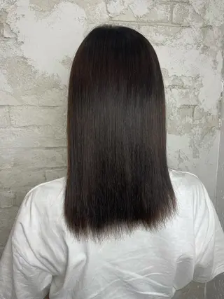 セミロング ブリーチカラーボブ sayo🧸🤎のヘアスタイル