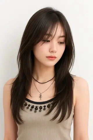 ロング Gain池下 レディースのヘアスタイル