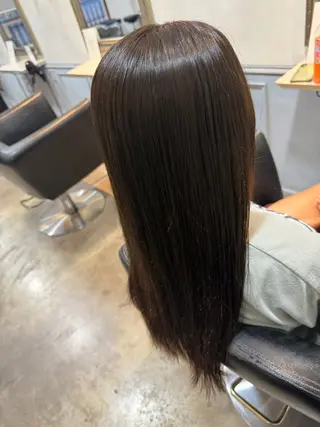 ロング カラー RU NAのヘアスタイル