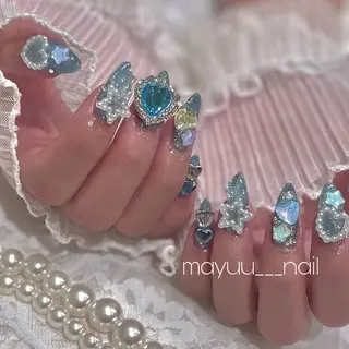 ネイル 🎀 Mayu 🎀痛ネイルのネイルデザイン