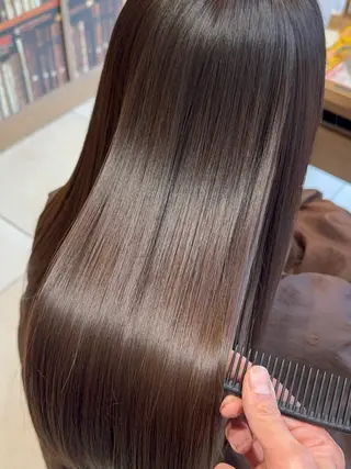 ロング 髪質改善美容室bokuno6号店 大橋所属・りきまる けんとのヘアスタイル