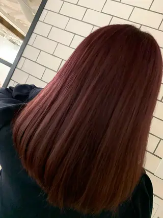 セミロング カラー ヘアアレンジ 指名支持率NO.1 スタイリストのヘアスタイル