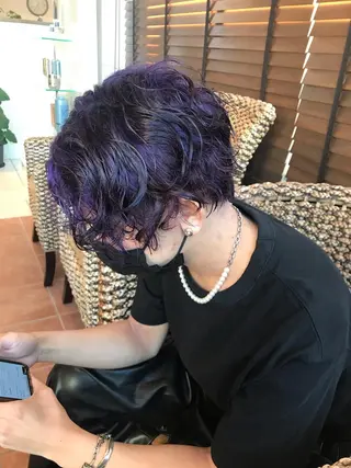 カラー メンズ 毛流れフェザー スタイル🔹竹内凌のヘアスタイル