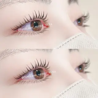 マツエク・マツパ EYE405河原町店所属・牧野 由奈のマツエク・マツパデザイン