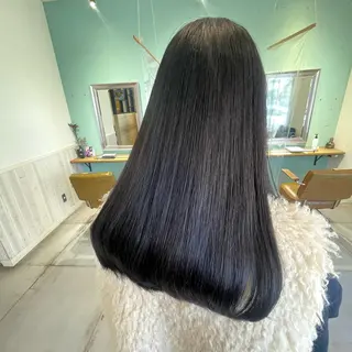 ロング カラー スナコザワ レナのヘアスタイル