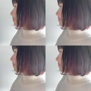 ショート カラー アブアイ所属・艶髪・酸性ストレート フリツのヘアスタイル