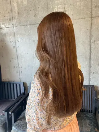 ロング 透明感/韓国風 🤍moeka🤍のヘアスタイル