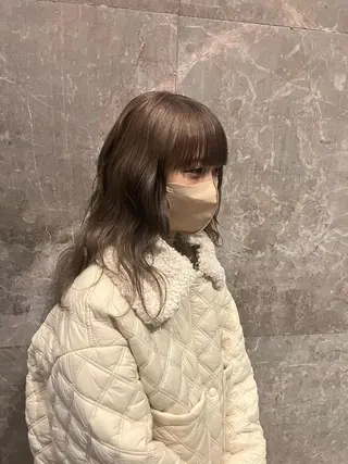 カラー ミカ/名駅/レイヤー /ブリーチなしカラーのヘアスタイル