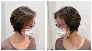 カラー safe beau所属・渡邉 佑典のヘアスタイル