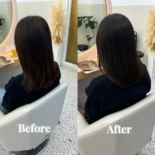 セミロング Bonheur銀座店所属・髙落 香帆のヘアスタイル