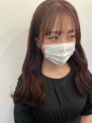 ロング カラー 🦄垢抜けボブ特化× 暖色カラー未来🦄のヘアスタイル