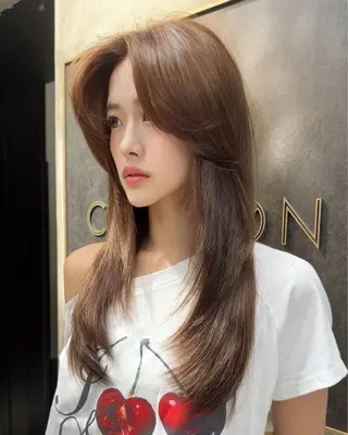 ロング カラー 中韓🇨🇳🇰🇷 🤍TAKAHIROのヘアスタイル