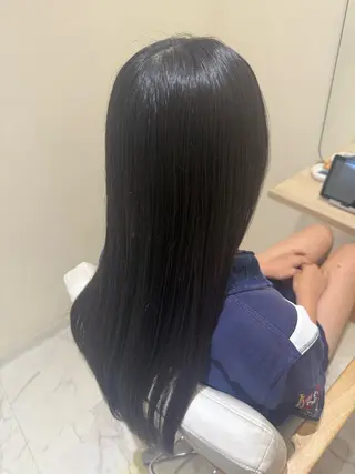 ロング 井上 歩のヘアスタイル