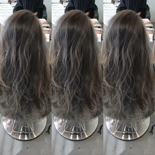 ロング カラー 大久保 隆蔵のヘアスタイル