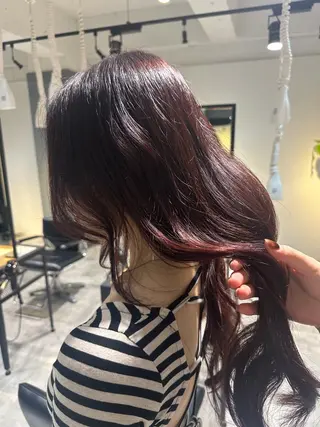 カラー 吉田 莉子のヘアスタイル