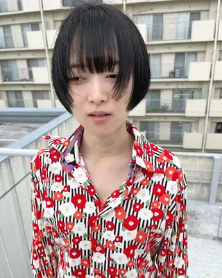 ショート ハイトーン/ショート 村上淳乃🐥のヘアスタイル
