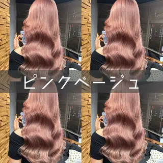 ロング カラー エクステ💖艶カラー ,ハイトーン/あいかのヘアスタイル