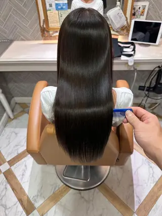 ロング 新宿/韓国レイヤー/ 髪質改善/佐藤航のヘアスタイル