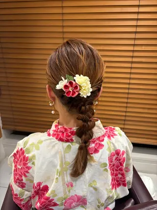 ヘアアレンジ 大河原 ほたるのヘアスタイル