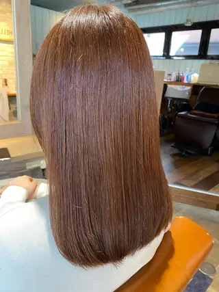 ミディアム カラー 🟣メンズパーマ 川端 永遠🟣のヘアスタイル