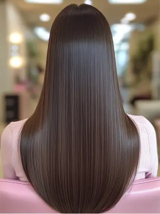 ロング カラー Glimpse大濠店 髪質改善/福岡大濠のヘアスタイル