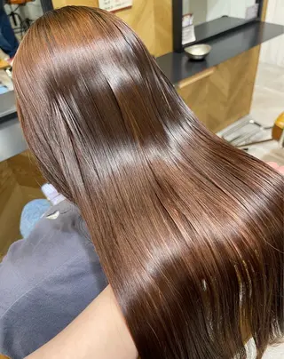 ロング Kaori【髪質改善 ×透明感カラー♡】のヘアスタイル