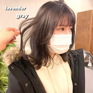 ミディアム カラー EMANON梅田店所属・前川 朋香のヘアスタイル