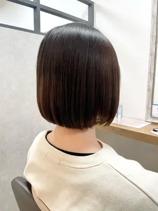 ショート カラー 髪質改善×METEO 店長 貞松直也のヘアスタイル