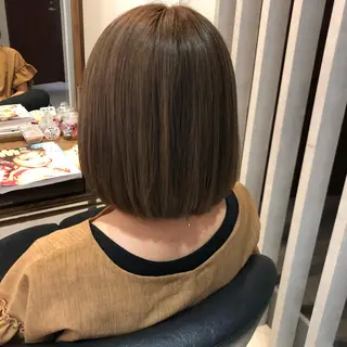 ミディアム カラー 安定感抜群✨ 溝の口/中裕樹のヘアスタイル