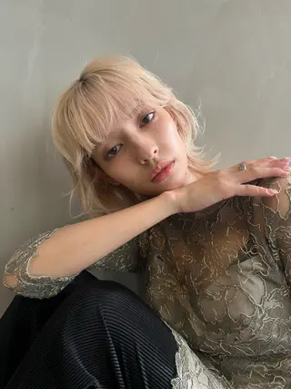 ショート カラー ショート/ボブ専門 宮脇美奈/南船場のヘアスタイル