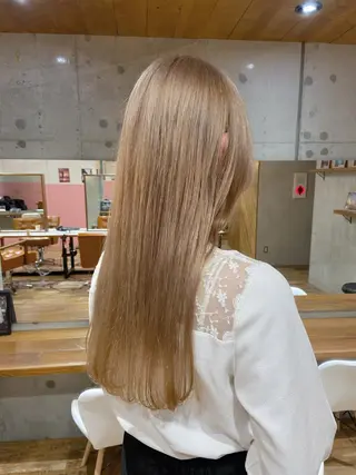 ロング カラー ヘアアレンジ メンズ ❤️カラー得意 🧡松浦睦樹❤️のヘアスタイル