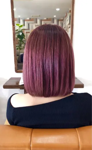 ミディアム 🦋Hosaki🦋 /透明感カラーのヘアスタイル
