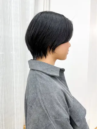 ショート こっくりカラー/艶髪 /amy.山口瑞稀のヘアスタイル