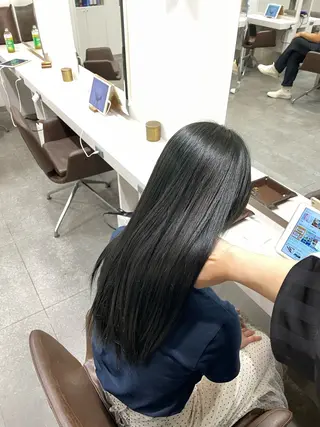 ロング ハイライトデザイン 特化/表参道/みづきのヘアスタイル