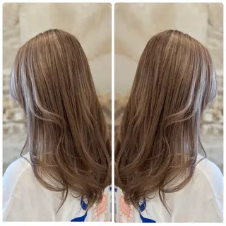 セミロング カラー 小山内 龍一郎 店長のヘアスタイル