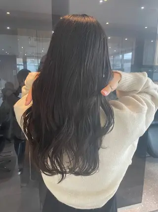 ロング Asumi 髪質改善のヘアスタイル