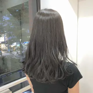 セミロング カラー TRENCH 自由が丘所属・TRENCH　相澤 果歩のヘアスタイル