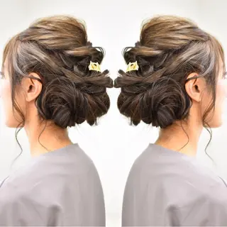 ヘアアレンジ Blossom大塚 ディレクター永野のヘアスタイル