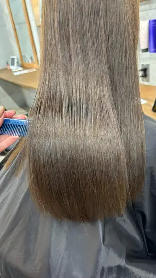 カラー ﾖｼﾅｶﾞﾏﾕ🦕 透明感カラーのヘアスタイル