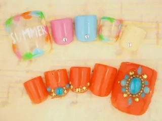 ネイル an sucre baseのネイルデザイン