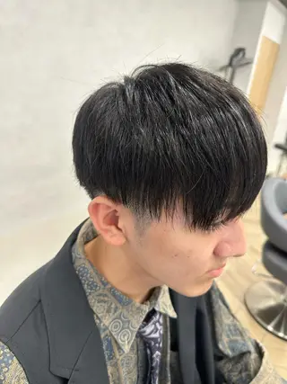 ショート パーマ メンズ 💈メンズ特化 美容師サキ💈のヘアスタイル