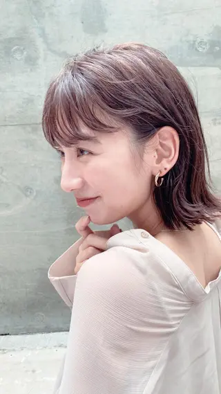 ショート ボブ/縮毛矯正 髪質改善/もえるのヘアスタイル