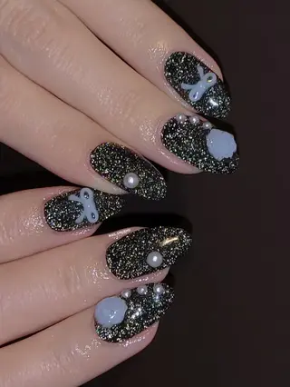 ネイル 3dパーツ/流行り 👧shushu❤️のネイルデザイン