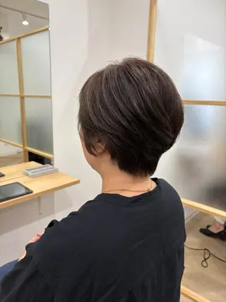 ショート カラー TV出演&受賞歴有☆ 宮本輝正のヘアスタイル
